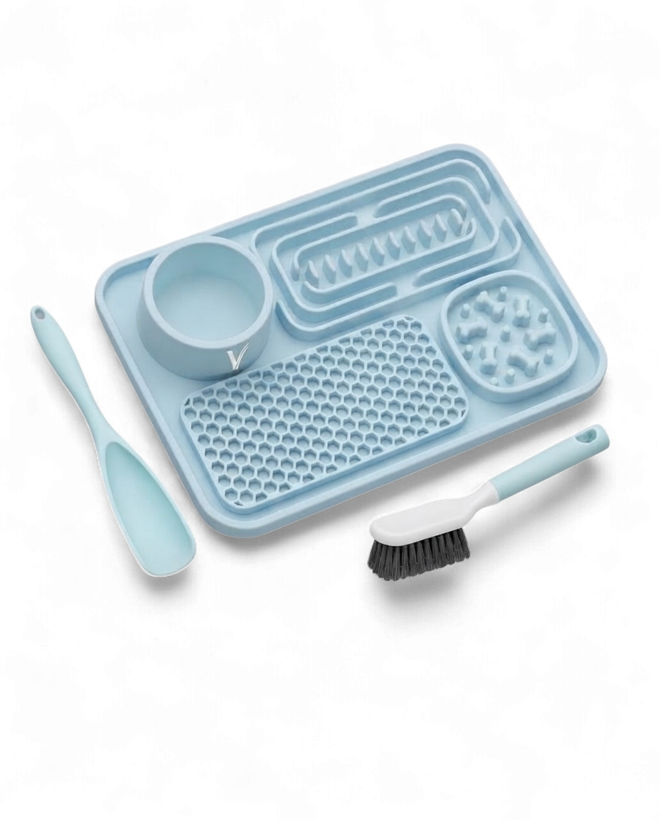 Veltor Pace — 4-in-1 Slow Feeder Mat Set for Dogs