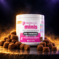 Progility Minis Pre & Probiotics with Enzymes 60 soft chews — hero product shot, small and medium dog digestive supplement Canada
