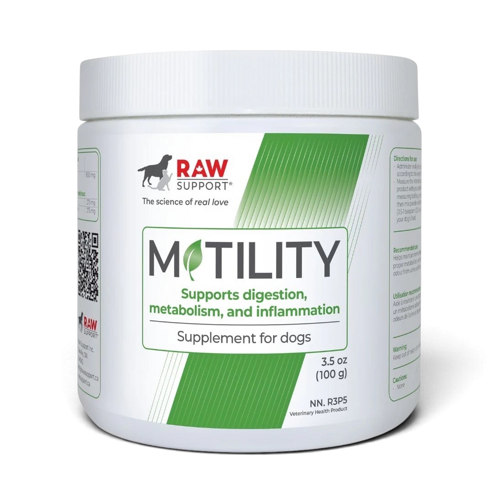 RAW Support Motility — Natural Joint & Digestive Supplement for Dogs & Cats | 100g