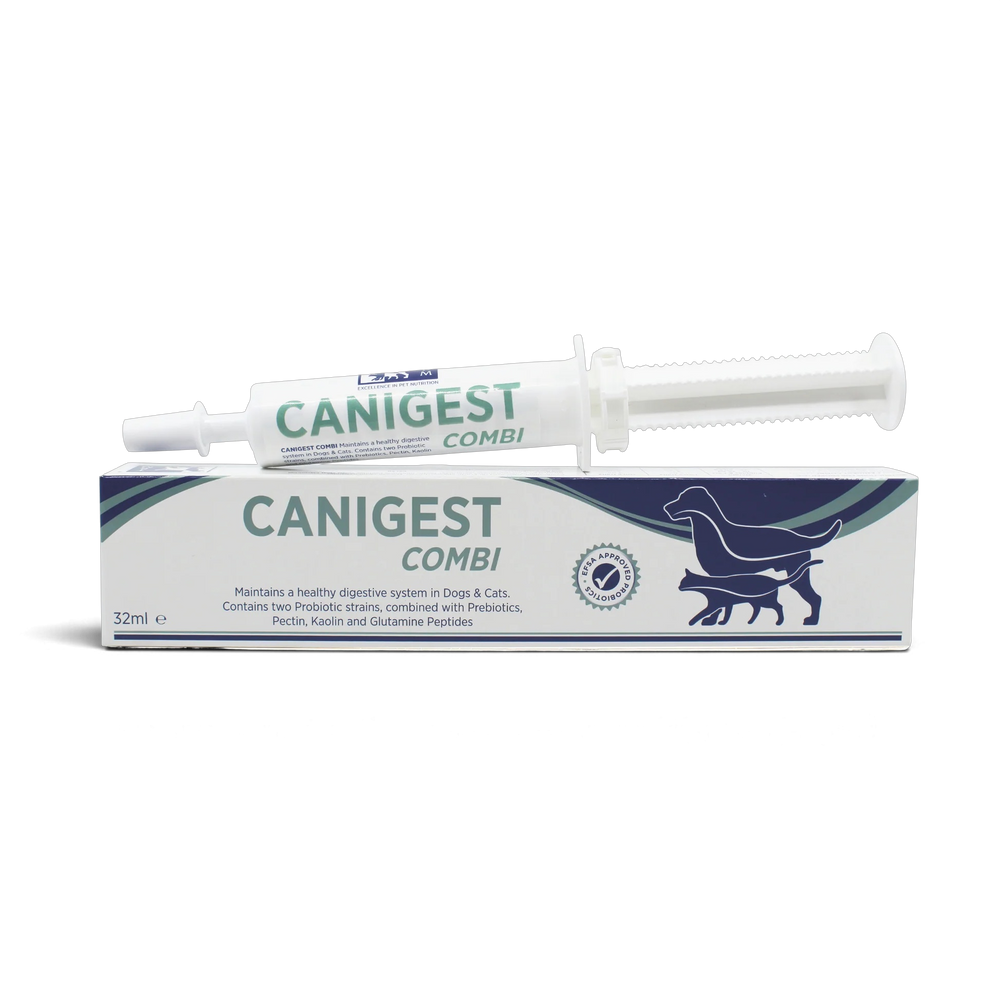 Canigest Combi — Advanced Digestive Support Paste for Dogs & Cats | Probiotic, Prebiotic & Gut Lining Formula
